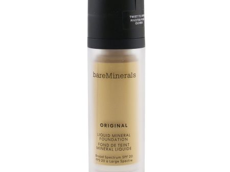 BareMinerals Original Liquid Mineral Foundation SPF 20 - # 08 Light (For Very Light Neutral Skin With A Subtle Yellow Hue)  30ml 1oz For Discount